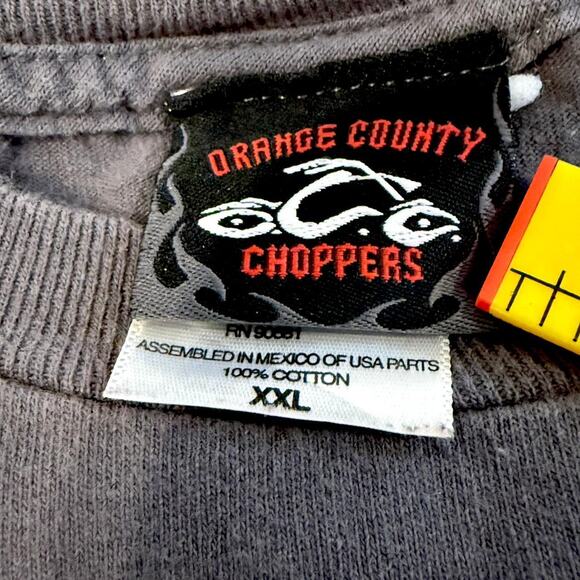 Orange County Choppers Long Sleeve Tee - Rock Tavern New York Dagger - XXL - Picture 6 of 8